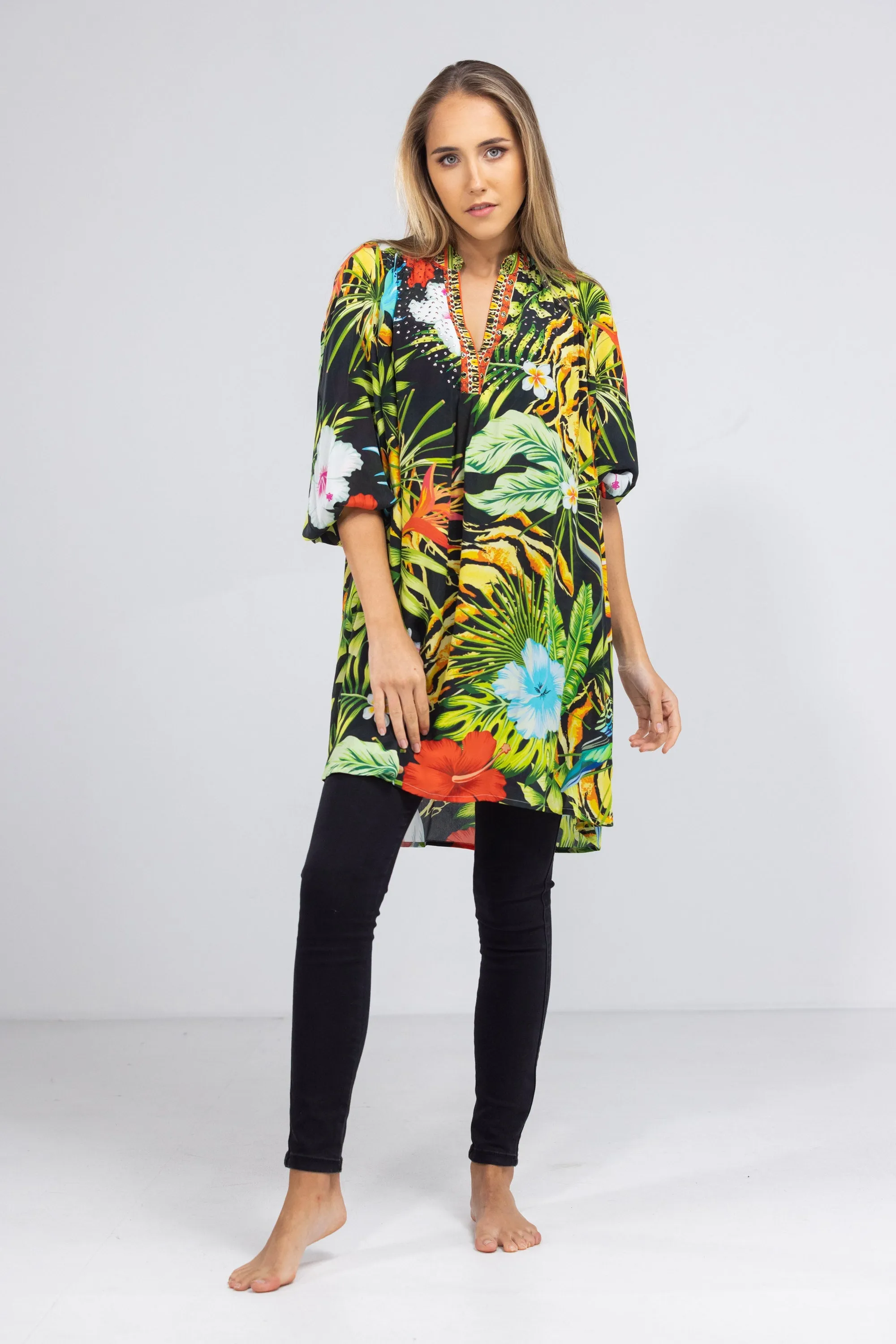 DARWIN - V NECK DRESS