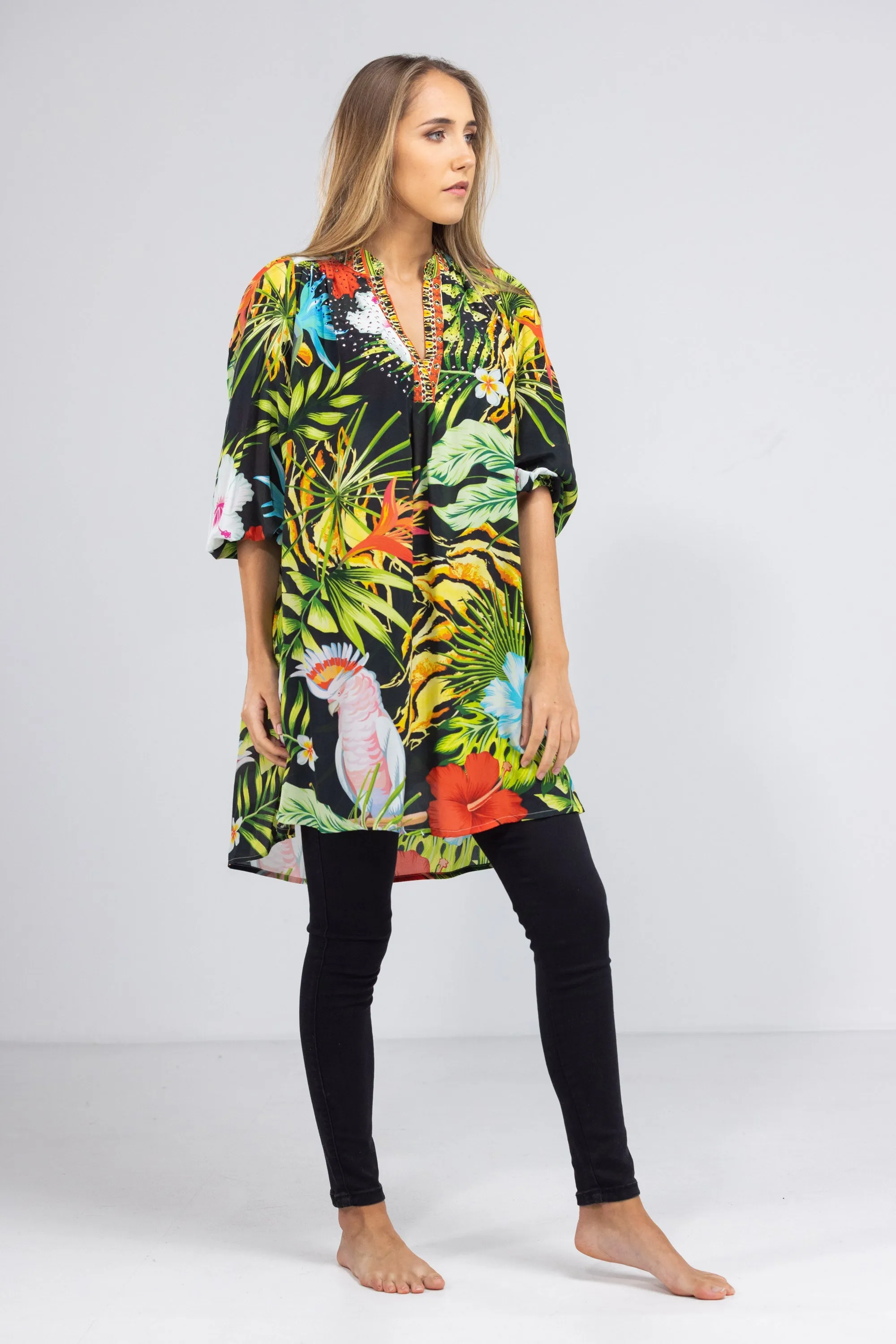 DARWIN - V NECK DRESS