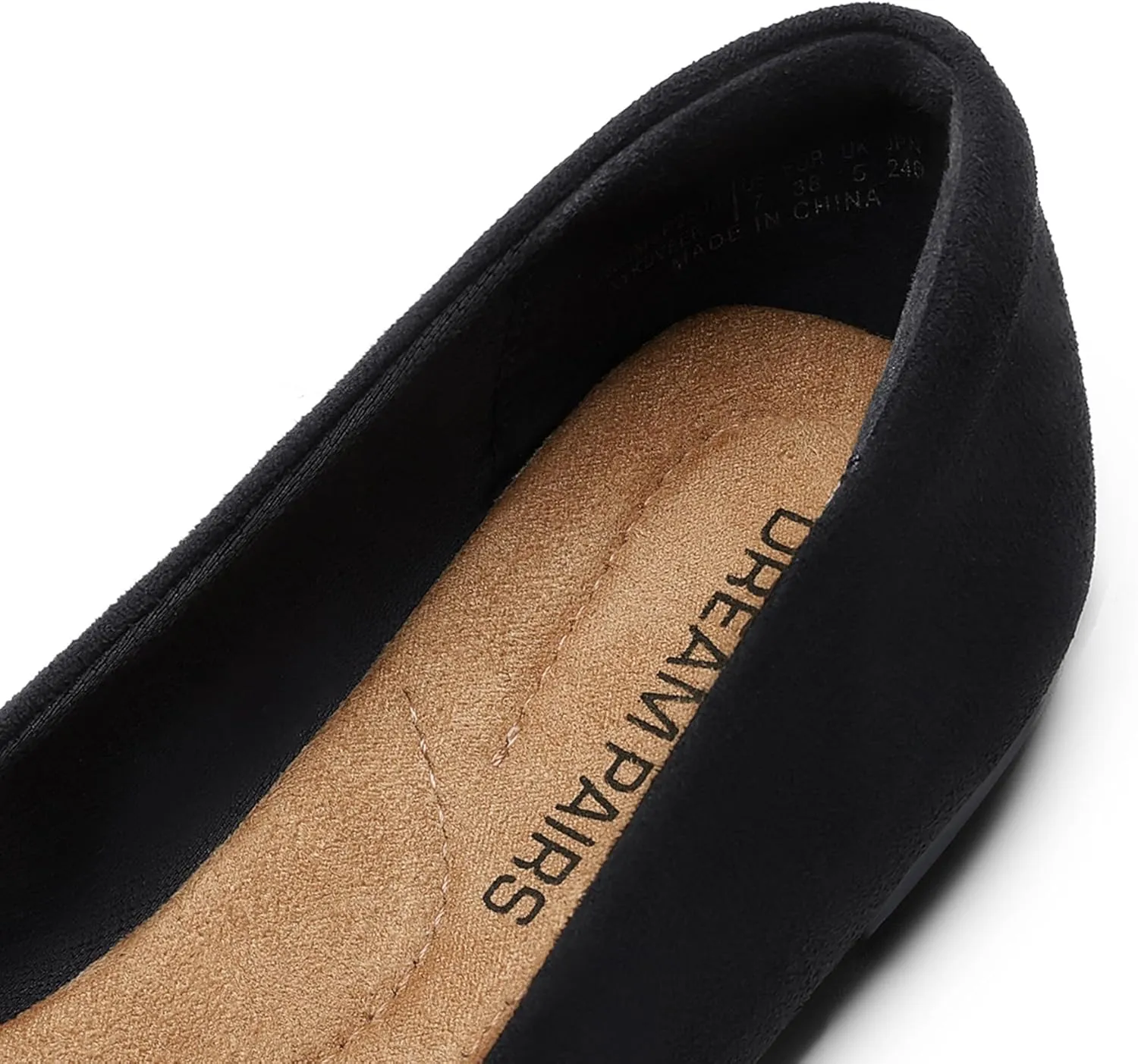 DREAM PAIRS Women's Flats, Pointed Toe Slip-On Dressy Flat Shoes, Comfortable Business Casual Dress Shoes for Office Work