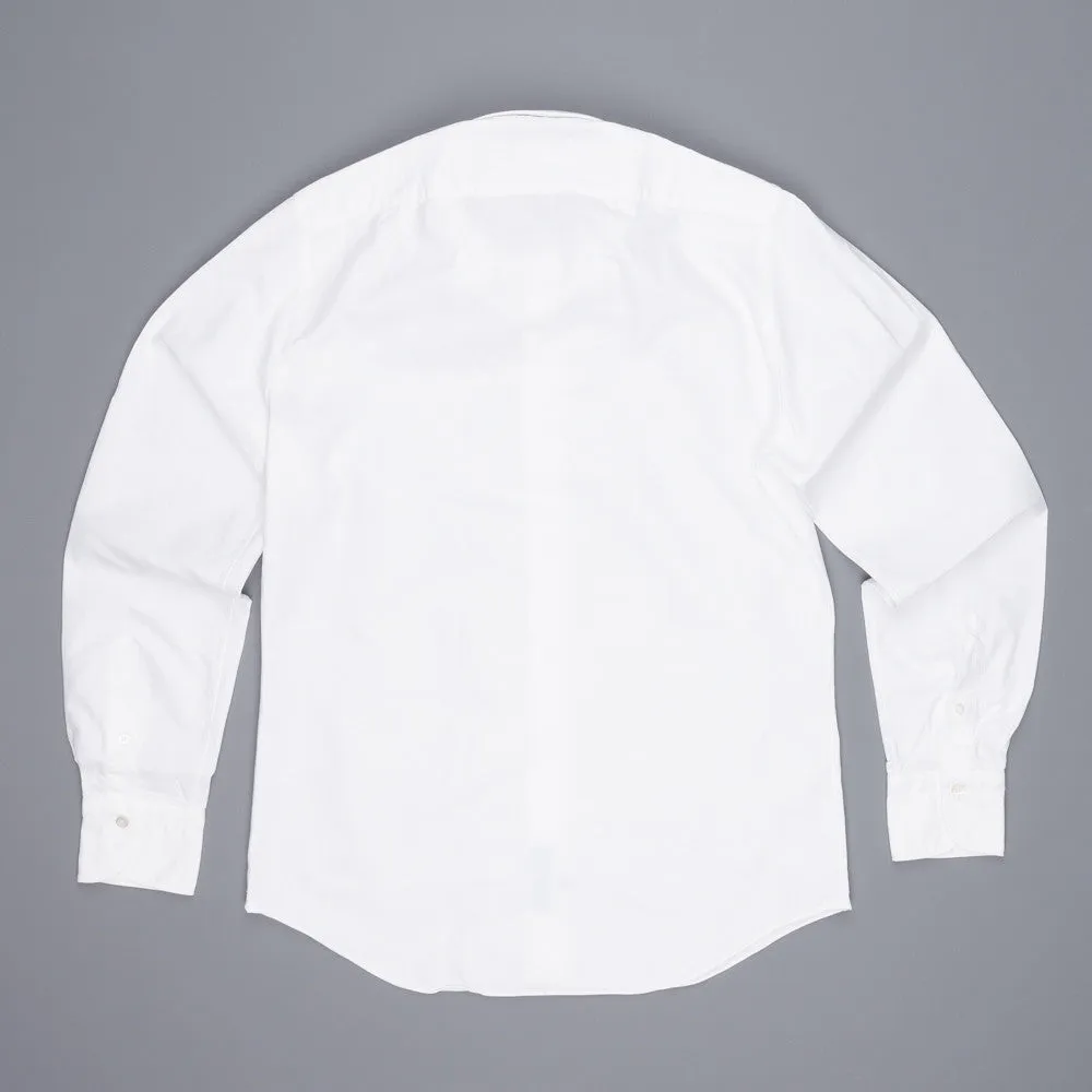 Finamore Gaeta shirt Lucio button down collar white oxford