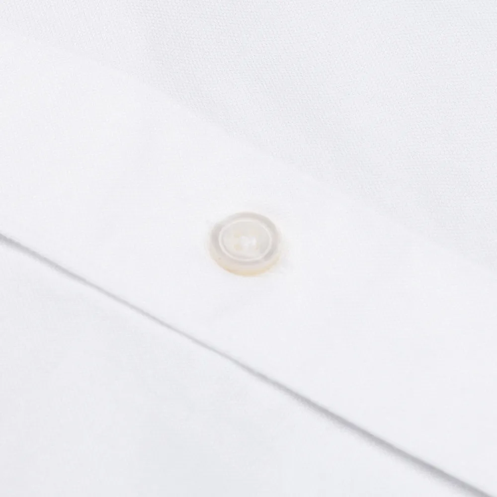 Finamore Gaeta shirt Lucio button down collar white oxford