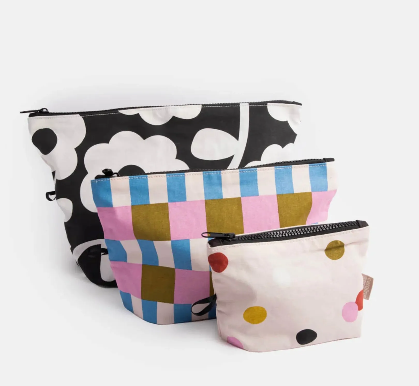 Flower/Stripe/Dotty Travel Pouches