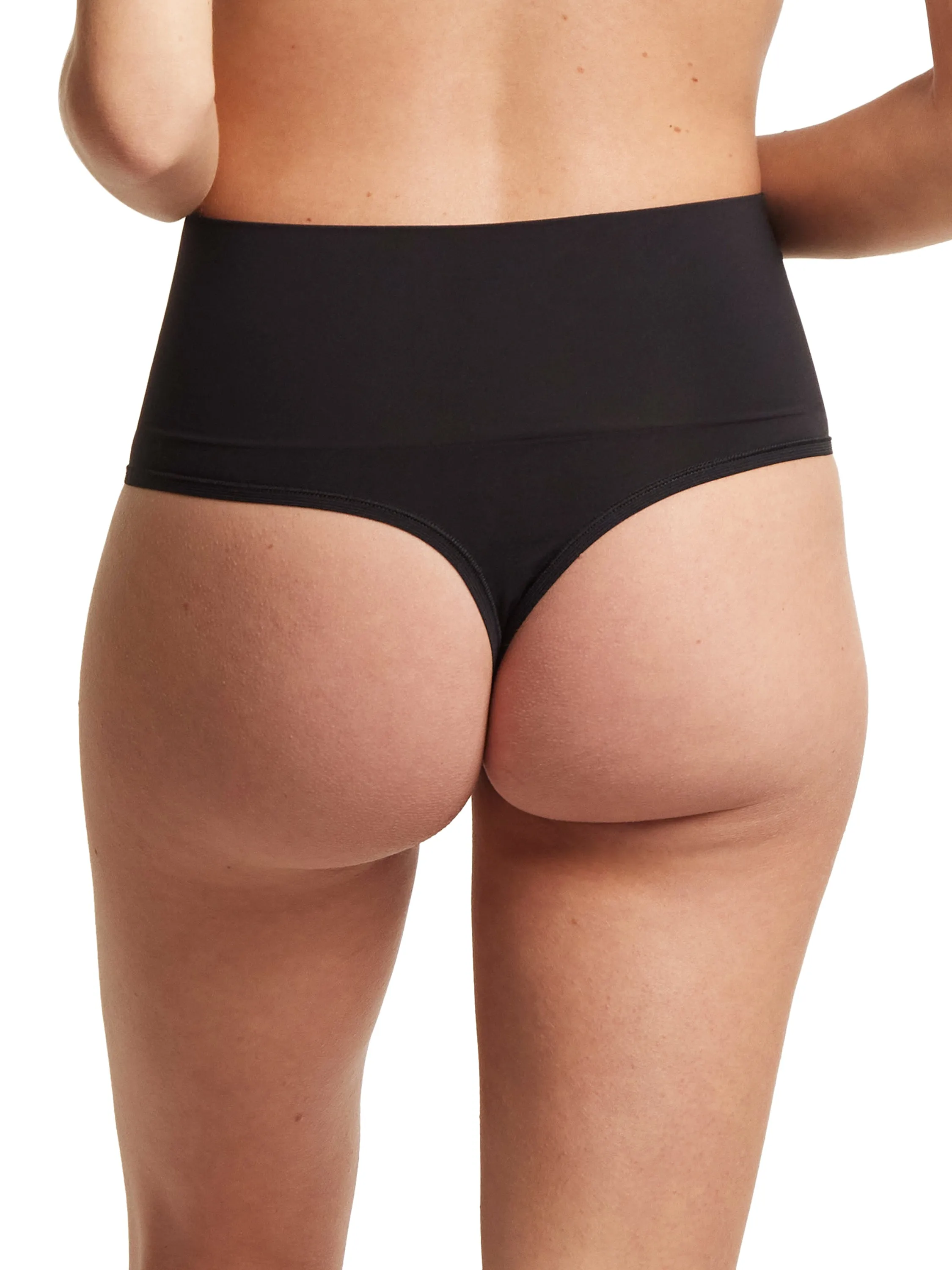 HANKY PANKY BODY Midrise Thong Black