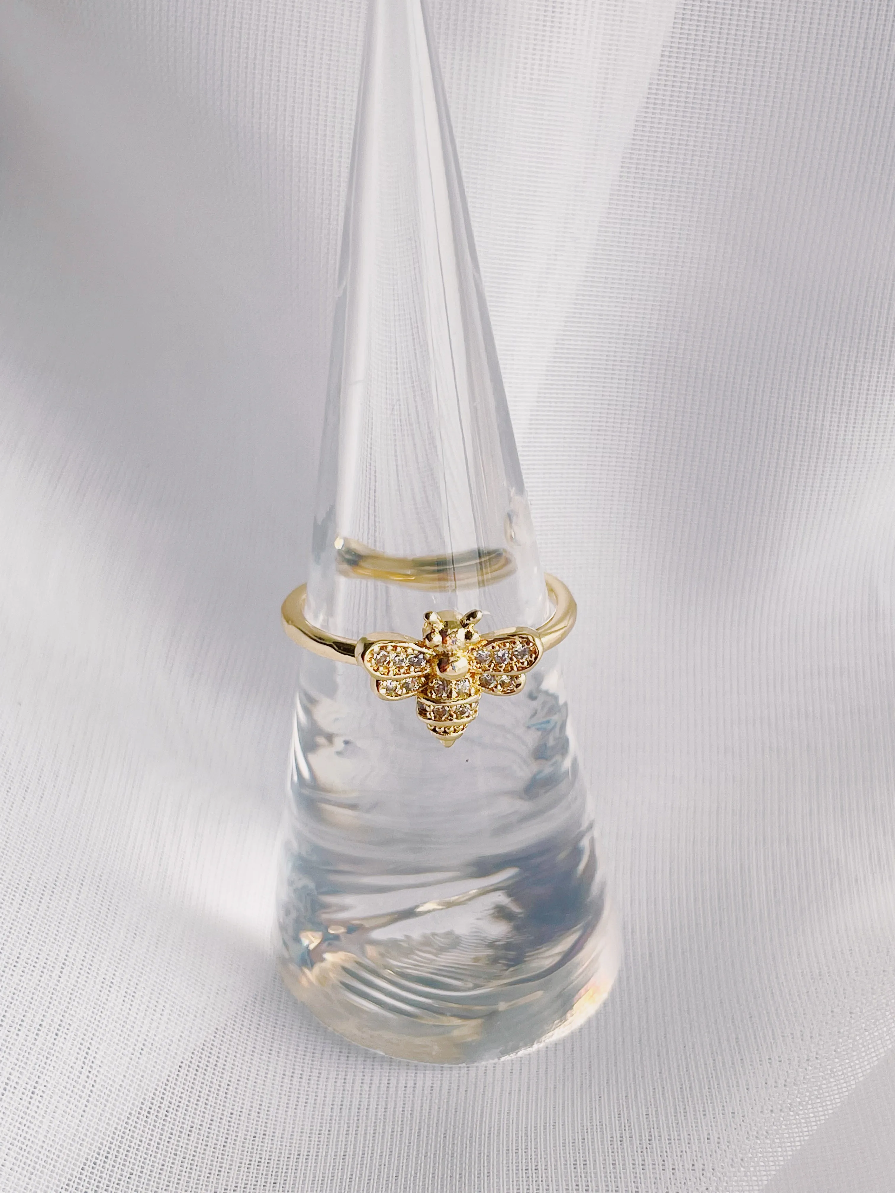 Honey Bee Ring - Water Resistant