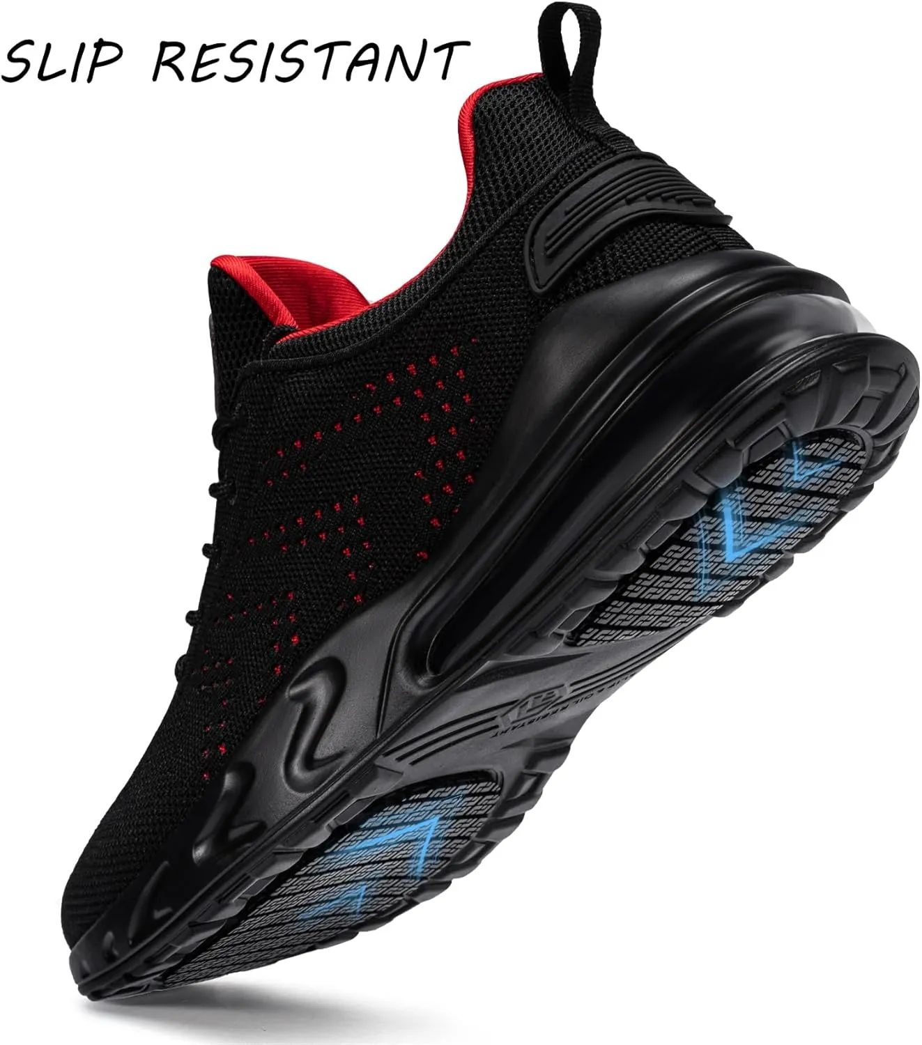 LARNMERN Mens Non Slip Work Shoes Slip On Water Resistant Walking Sneakers Zapatos Trabajo Waterproof Food Service Chef Kitchen