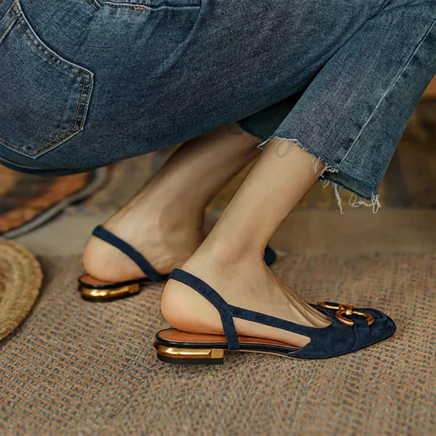 Lillian - Chic Slingback Flats