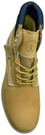 Mens Steel-Toe Water-Resistant Work Boots Tan