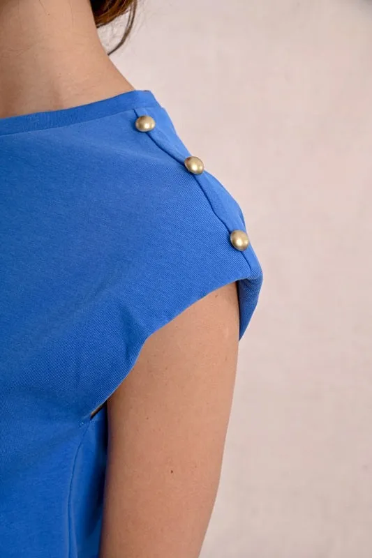 Molly Bracken T-Shirt Royal Blue