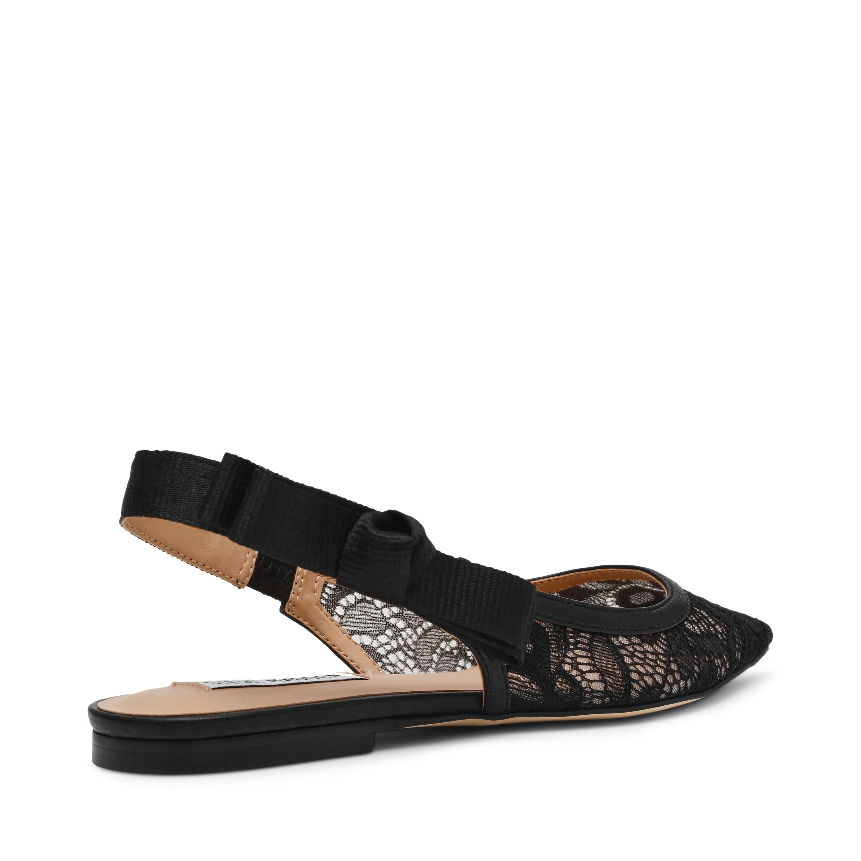 Olyvia-L Flat Shoe BLK LACE