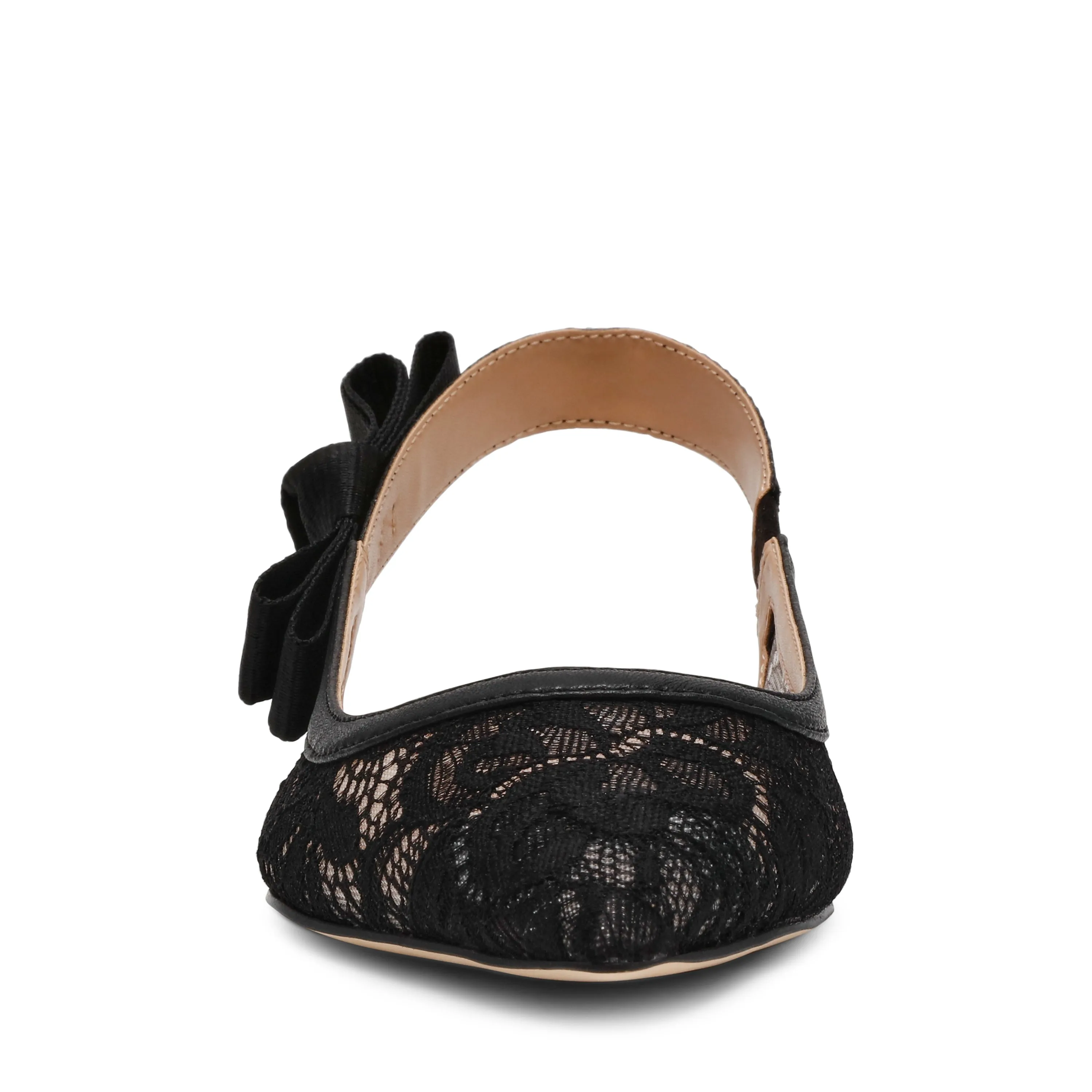 Olyvia-L Flat Shoe BLK LACE