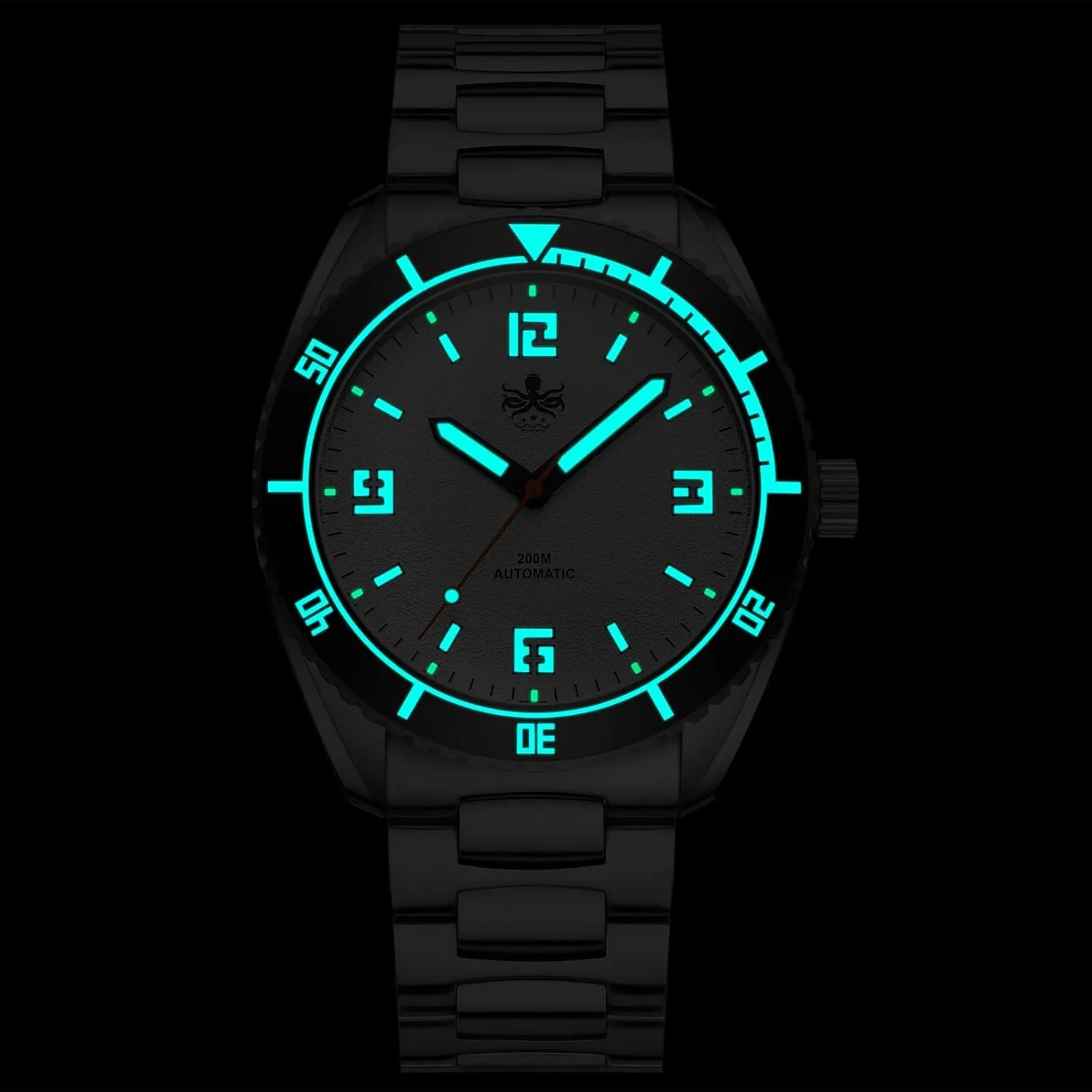 PHOIBOS Reef Master Men's Automatic Diver Watch 200M Water Resistant PY047