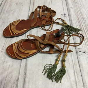 Sandals Flats By Free People In Brown, Size:8