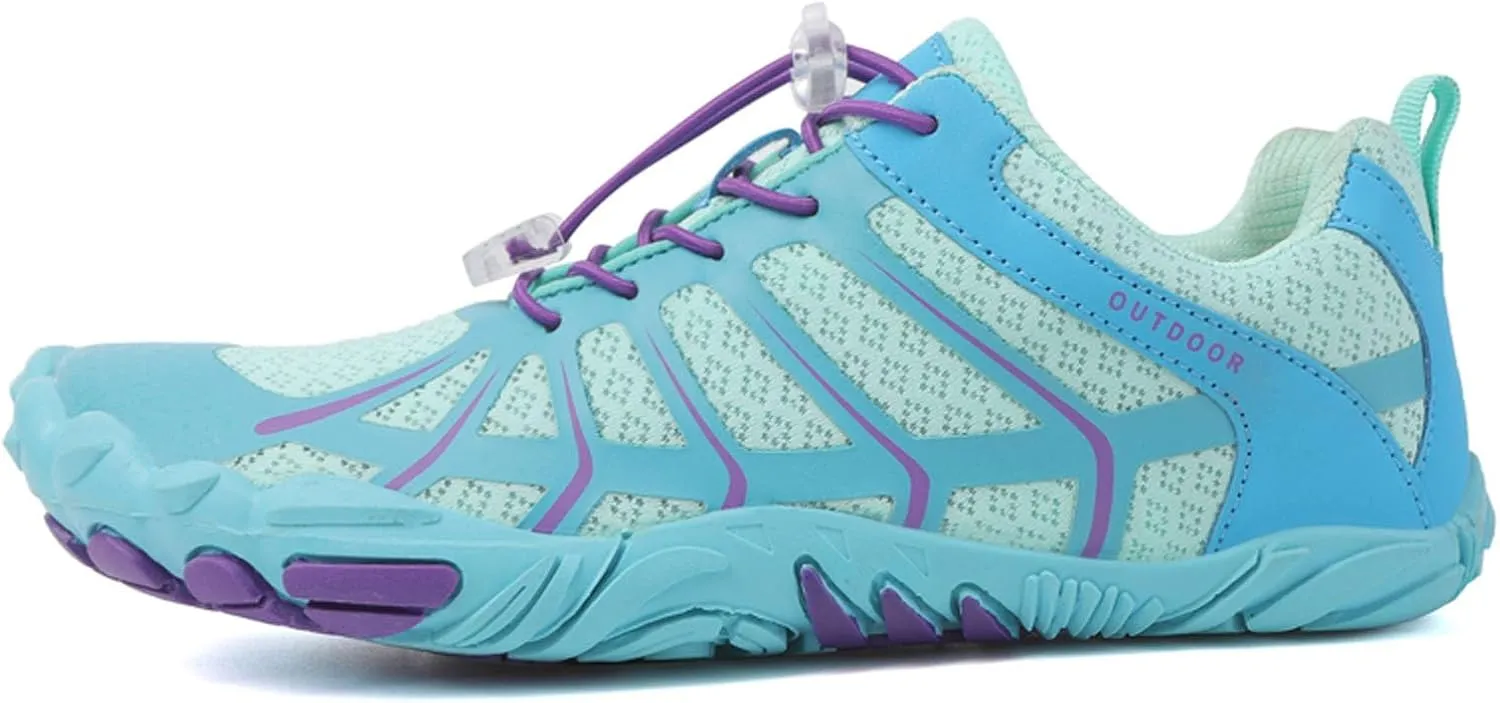 SECHRITE Mens Womens Barefoot Hike Shoes Minimalist Shoes Zero Drop Sole Wide Toe Box Trail Running Workout Footwear