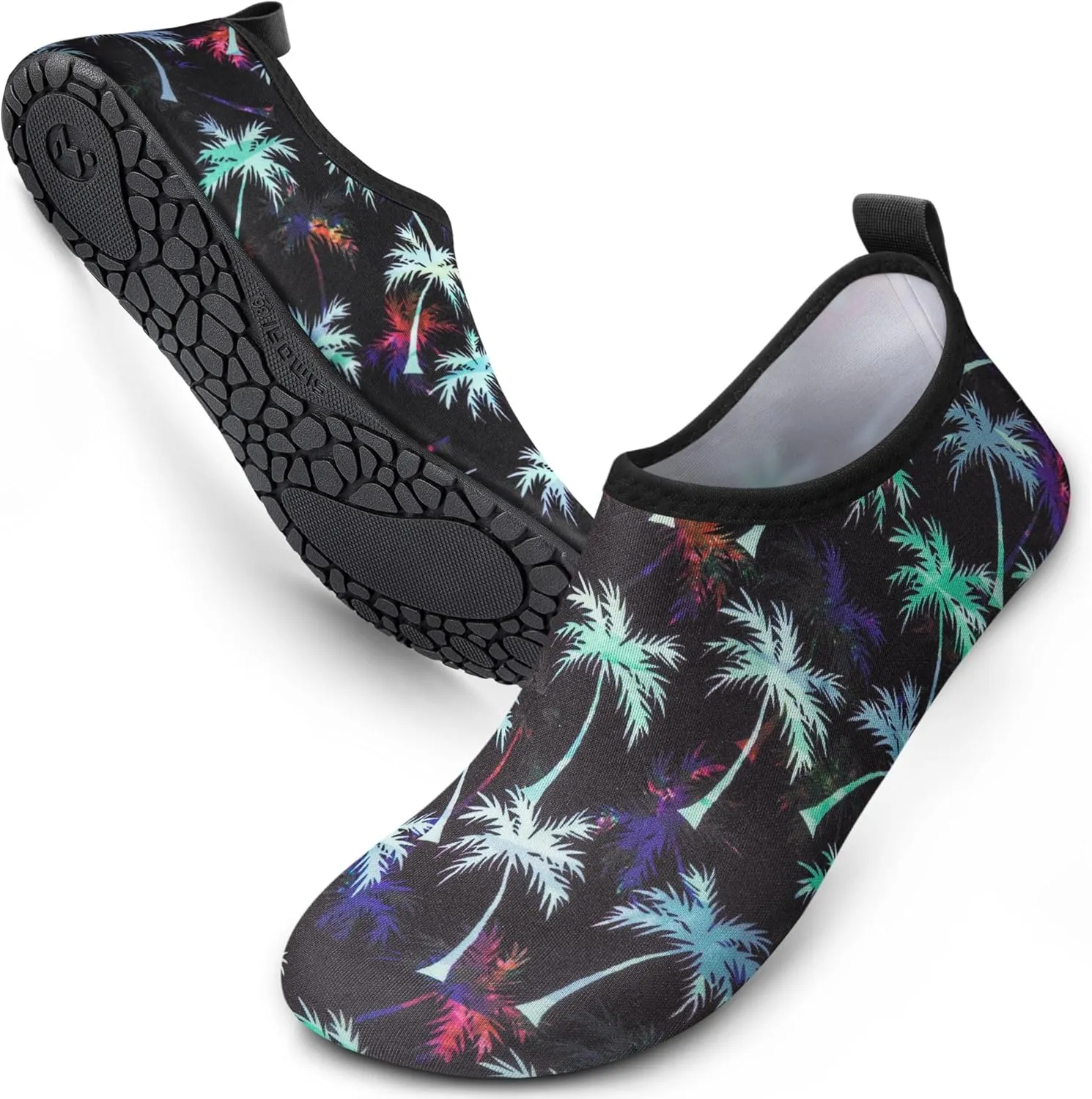 SIMARI Water Shoes Women Men Aqua Socks Beach Barefoot Quick Drying Aqua Aerobics Swim Pool Non Slip Outdoor Travel Essentials Surf River Lake Snorkeling Kayak Yoga Adult Youth