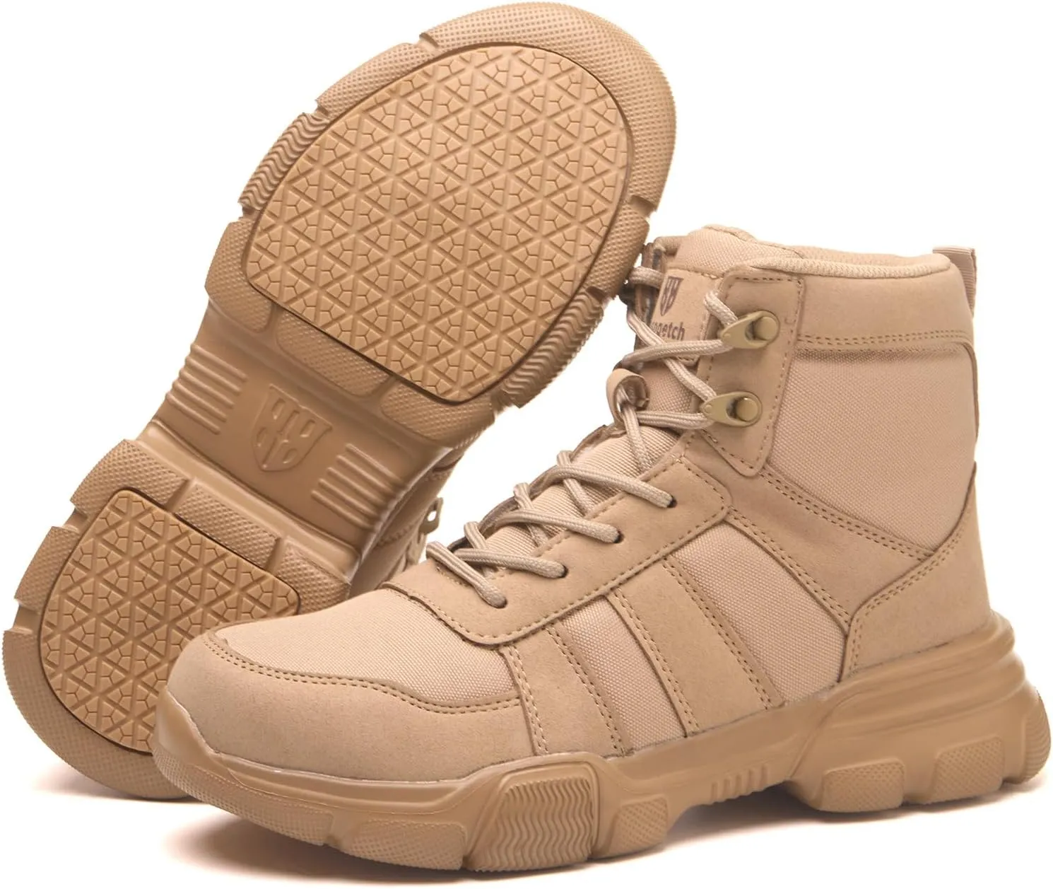 Work Boots Men Women Lightweight Comfortable Steel Toe Boots Non-Slip Safety Boots